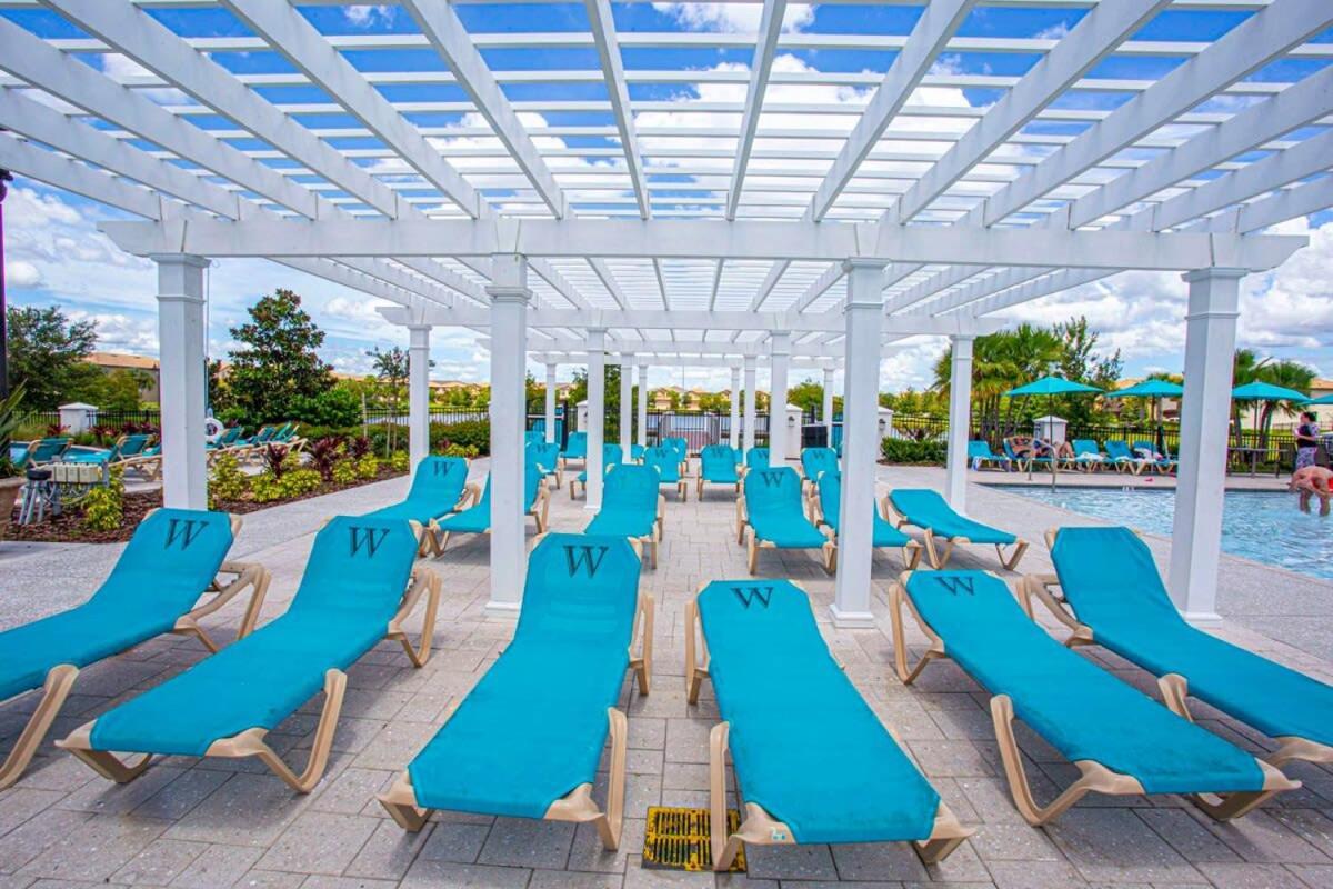Stunning 5 Bd W/ Pool Close To Disney @ Windsor Westside 2015 キシミー エクステリア 写真